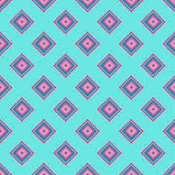 Ethnic seamless pattern. Tribal line print in african, mexican, american, indian Stock Illustration