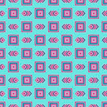 Ethnic seamless pattern. Tribal line print in african, mexican, american, indian Stock Illustration