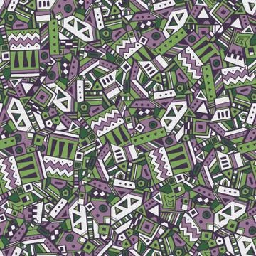Ethnic seamless pattern vector illustration Stockillustratie