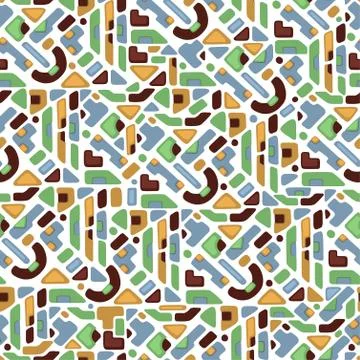 Ethnic seamless pattern. Vector illustration Stockillustratie