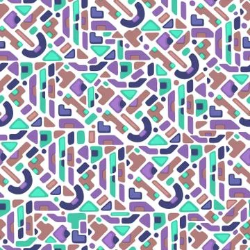 Ethnic seamless pattern. Vector illustration Stock Illustration