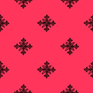 Ethnic style ornament. Seamless pattern. Abstract. Indian, Native American, A Illustrazione stock