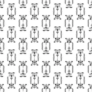 Ethnic style ornament. Seamless pattern. Abstract. Indian, Native American, A Stock Illustration