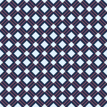 Ethnic style seamless pattern. Repeated rhombuses and squares. Stock Illustration