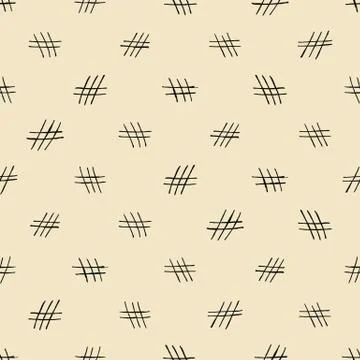 Ethnic Style Seamless Vector Patterns. Stock Illustration