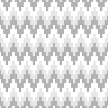Ethnic style seamless ziggurat pattern Stock Illustration
