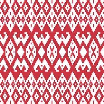 Ethnic textile ornamental seamless pattern. Ethnic textile ornamental seam... Stock Photos