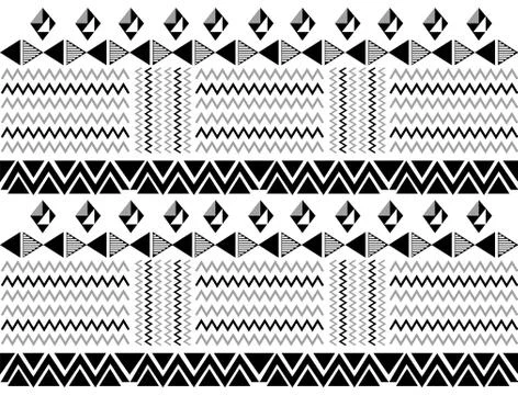 Ethnic traditional seamless pattern Stock Illustration