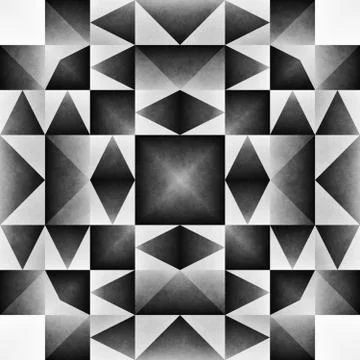 Ethnic Tribal Aztec Seamless Pattern. Geometric Ornamental illustration. Black Stock Illustration