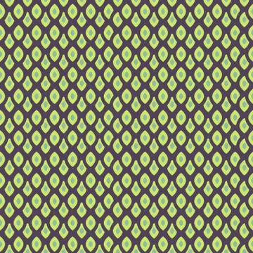 Ethnic tribal scale vector seamless pattern Stock Illustration