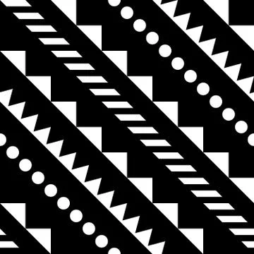 Ethnic Tribal Seamless Pattern. Geometric Ornamental illustration. Decorative Stock Illustration