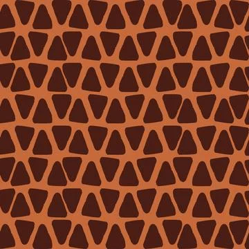 Ethnic tribal seamless pattern with native doodle hand drawn elements. Stock Illustration