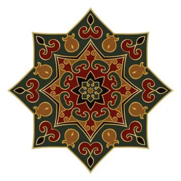 Ethnic vector mandala. Stock Illustration