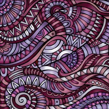 Ethnic vector pattern 스톡 일러스트