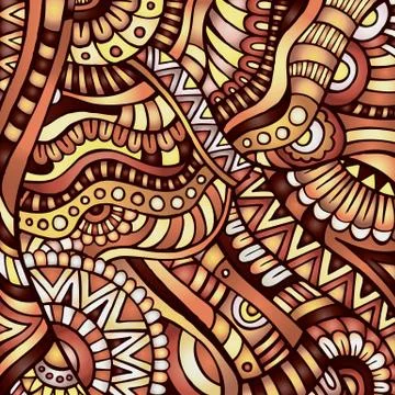 Ethnic vector pattern 스톡 일러스트