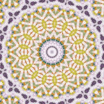 Ethnical mixed Embroidery design concept for printing Stock Illustration