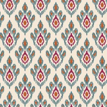 Ethnic,ikat,patterns,geometric,native,tribal,boho,motif,aztec,textile,fabric,car Illustrazione stock