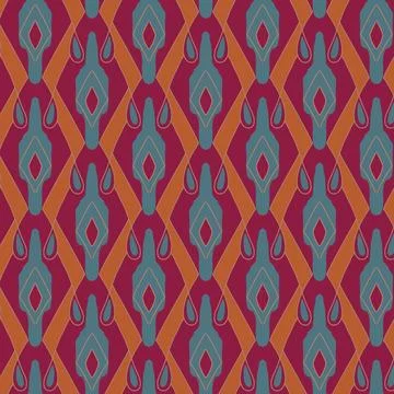 Ethnic,ikat,patterns,geometric,native,tribal,boho,motif,aztec,textile,fabric,car Illustrazione stock