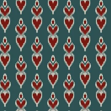 Ethnic,ikat,patterns,geometric,native,tribal,boho,motif,aztec,textile,fabric,car Illustrazione stock