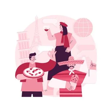 Ethnicity abstract concept vector illustration. 스톡 일러스트