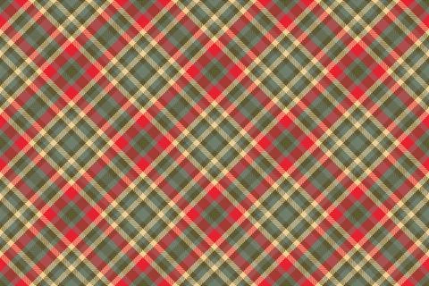 Ethnicity check textile vector, elementary fabric texture pattern. Foot bac.. Illustrazione stock