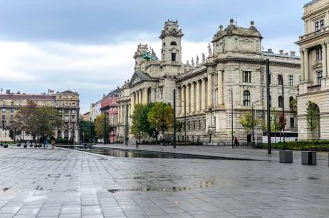 Ethnographic Museum in Budapest. Stock Photos