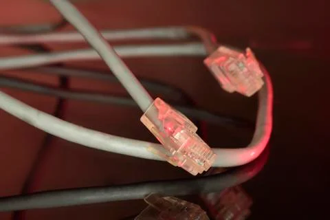 Ethrenet cable Stock Photos