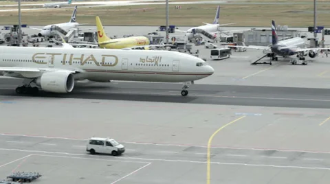 Etihad Airlines Stockbeeldmateriaal 27429133