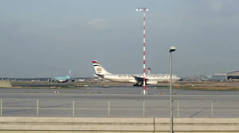 Etihad Cargo Airplane 動画素材 25539921