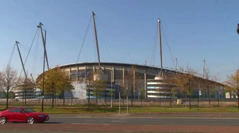 Etihad Stadium Stock Footage 8953379