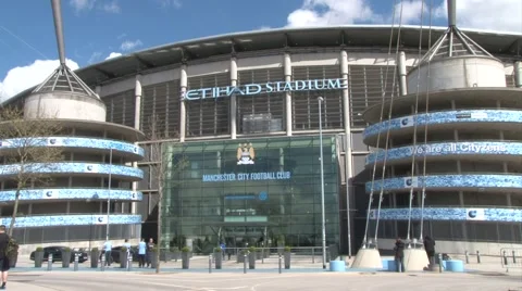 Etihad Stadium Manchester Stock Footage 49764567