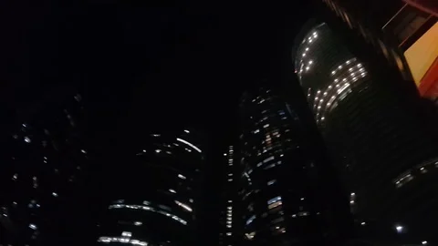 Etihad Towers Stock-Footage 128647419