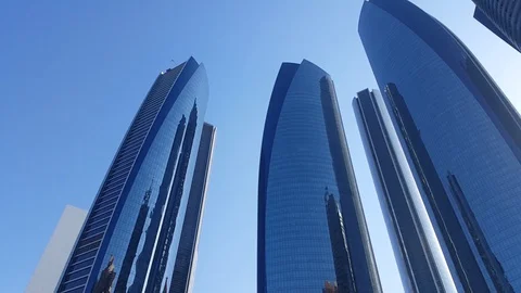 Etihad Towers 動画素材 128647518