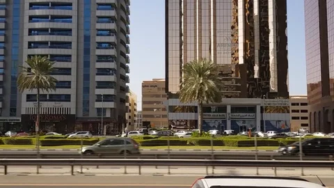 Etihad Towers Video stock 128648831