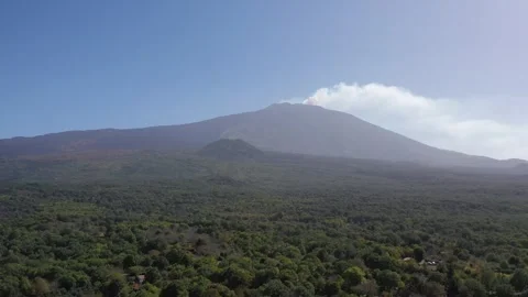 Etna Drone Stock Footage 277642294