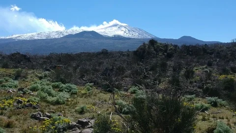 Etna Stock Footage