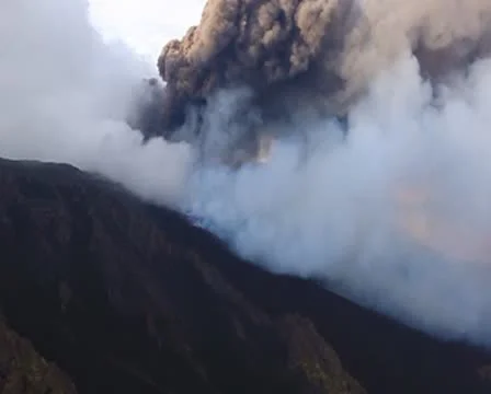 Etna Mountain timelapse Stock Footage 8837259