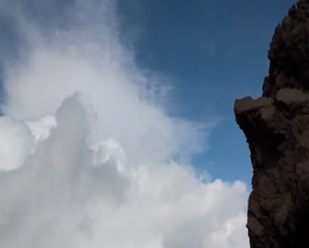 Etna Mountain timelapse Stock Footage 8837377