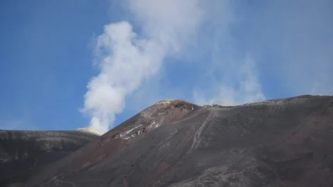Etna at Sicily Stock Footage 106150356
