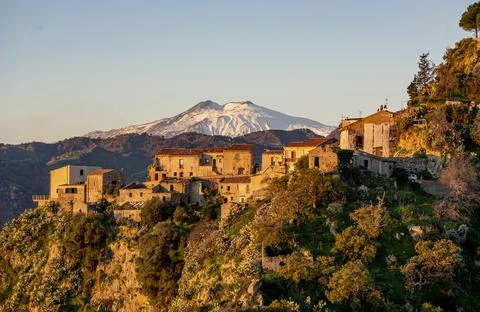 Etna sicily 스톡 사진