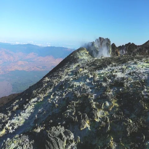 Etna summit crater Stock Footage 69344668