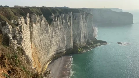 Etretat Cliffs Stock Footage 200932000