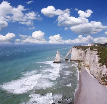Etretat Foto stock