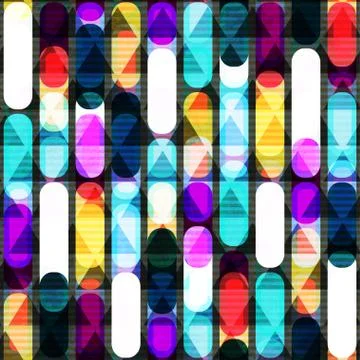 Etro mosaic seamless pattern Stock Illustration