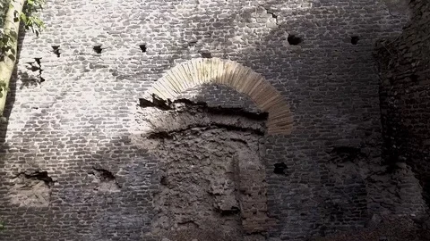 Etruscan ancient wall Stock-Footage 71127158