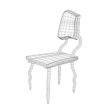 Etruscan chair ~ 3D Model ~ Download #91498794 | Pond5