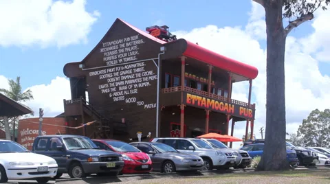 Ettamogah Pub 2 Stock Footage 34252544
