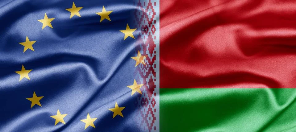 Eu and belarus Stock-Illustration