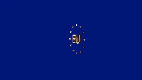 EU Brexit Concept 3D Animation Stock Footage 121410276