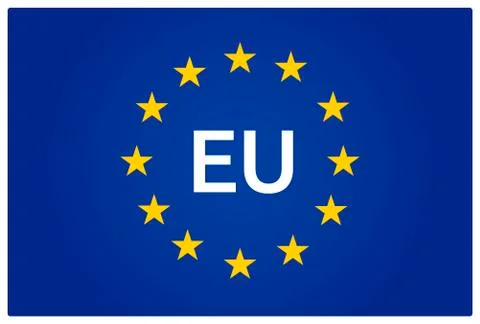 Eu flag Stock Illustration